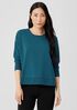 Pima Cotton Stretch Jersey Box-Top