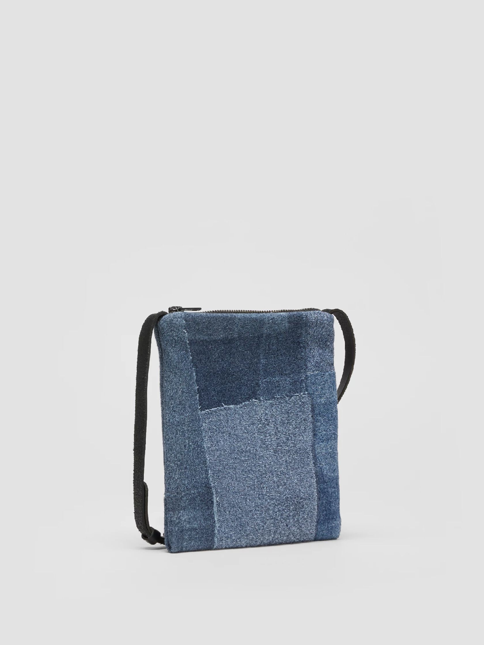 Waste No More Denim Crossbody Bag