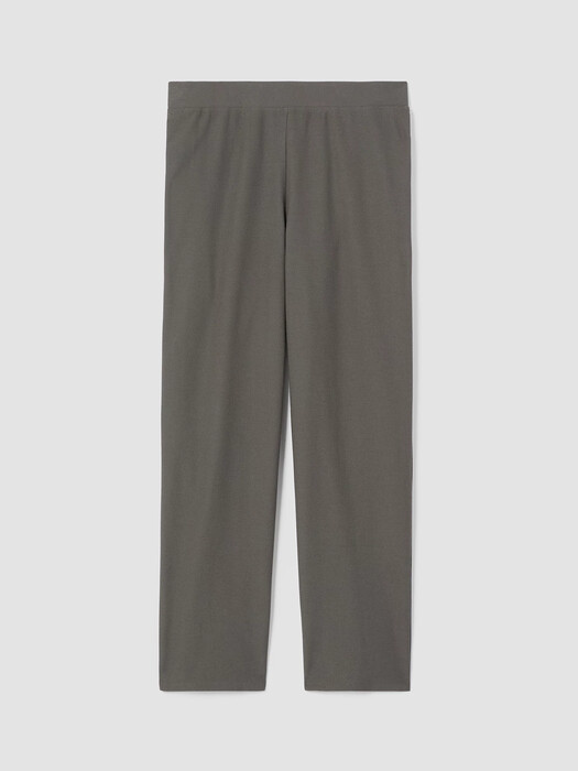Washable Stretch Crepe Straight Pant