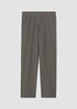 Washable Stretch Crepe Straight Pant