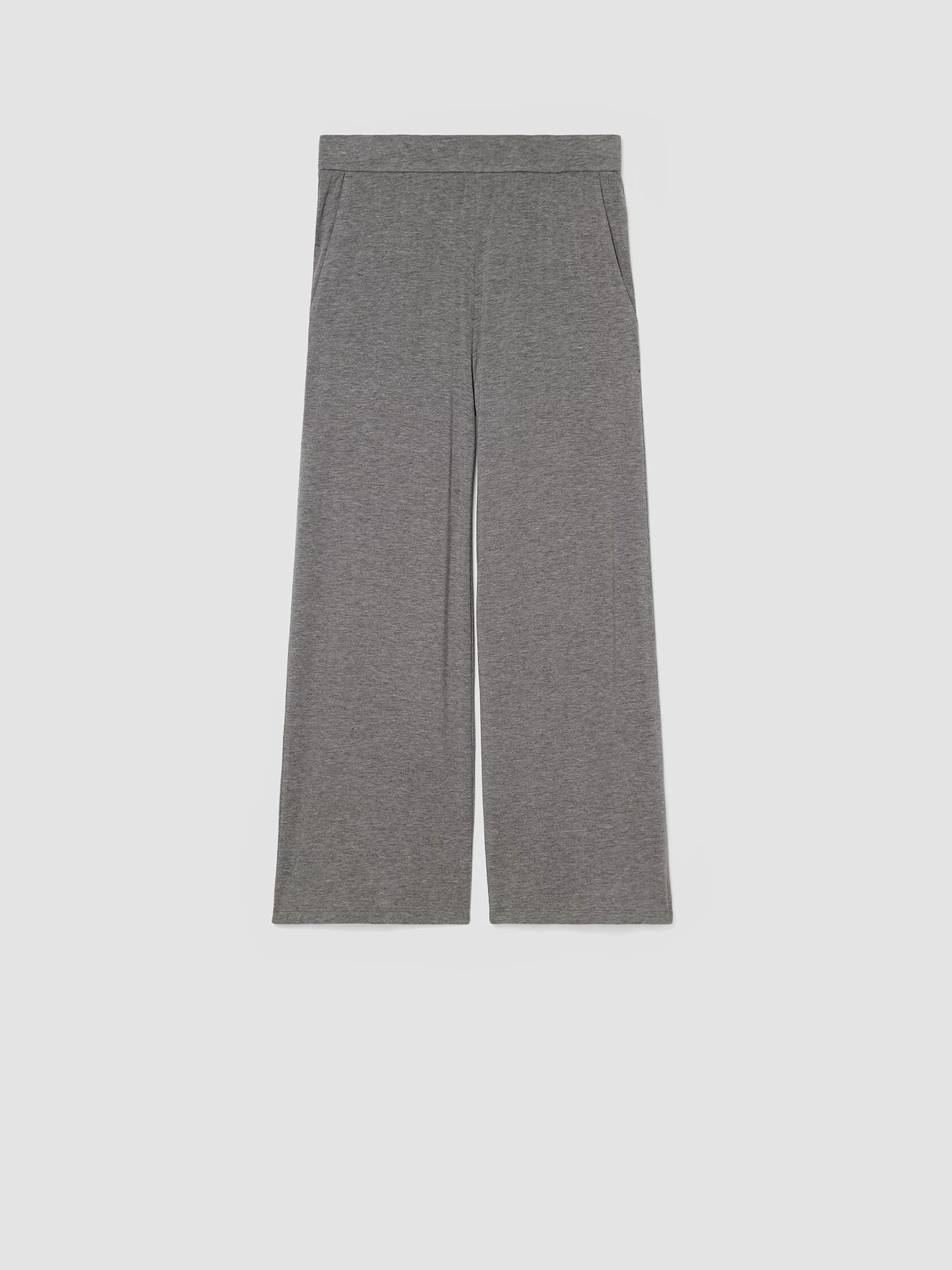 Fine Jersey Wide-Leg Pant