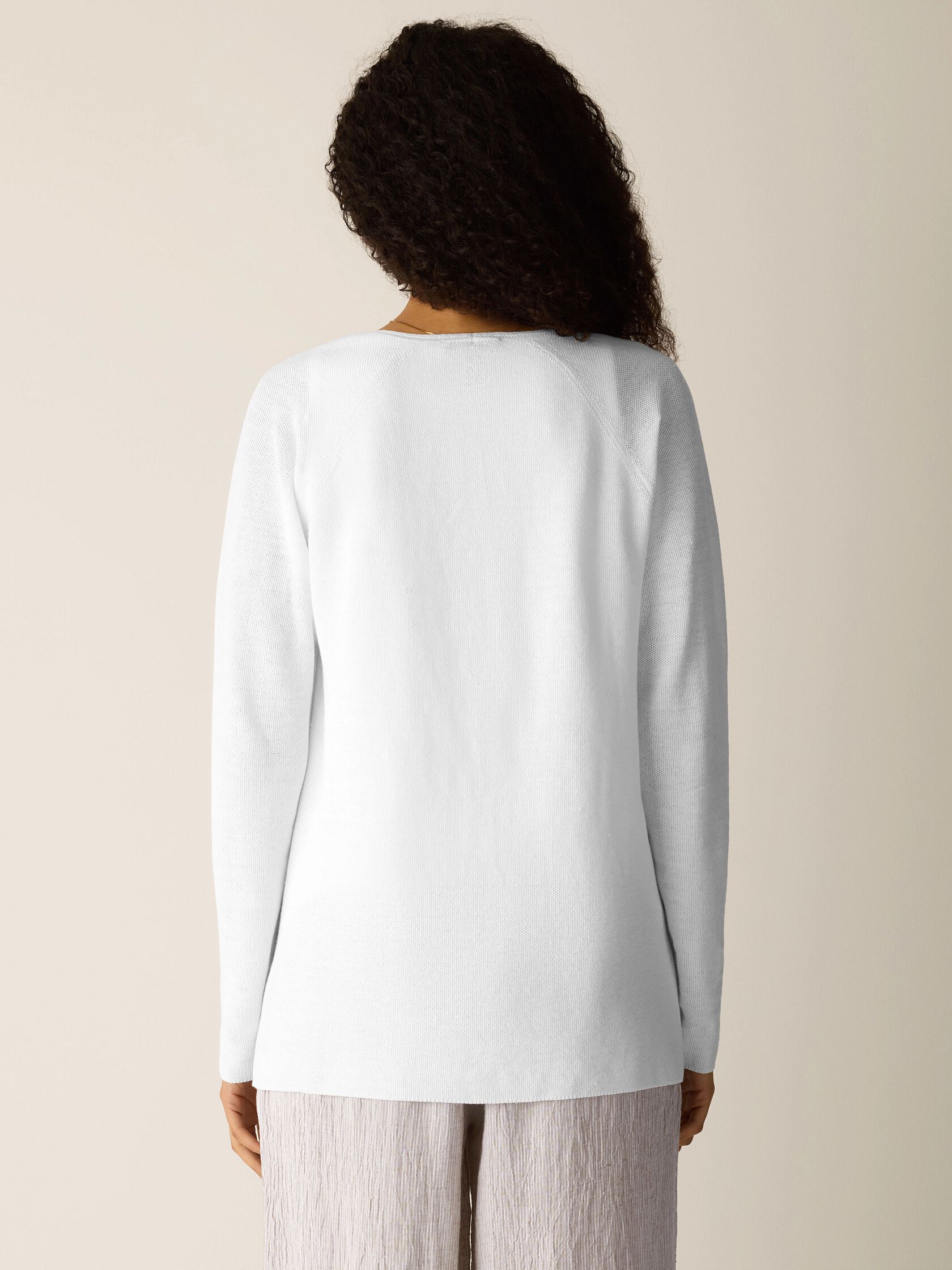 Organic Linen Cotton Wrap Cardigan