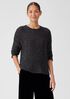 Merino Sequin Crew Neck Top