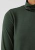 Fine Jersey Scrunch Neck Top