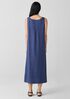 Organic Linen Scoop Neck Dress