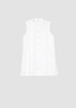 Organic Handkerchief Linen Sleeveless Shirt