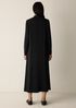 Stretch Jersey Knit Turtleneck Dress