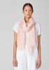 Organic Cotton Mesh Stripe Scarf