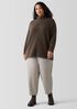 Felted Wool Jersey Lantern Pant in Regenerative Wool
