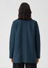 Boiled Wool Jersey Long Blazer