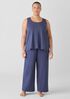 Organic Cotton Interlock U-Neck Sleep Tank
