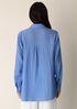 Striped Organic Cotton Gauze Classic Collar Shirt
