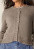 Peruvian Organic Cotton Cord Jersey Cardigan