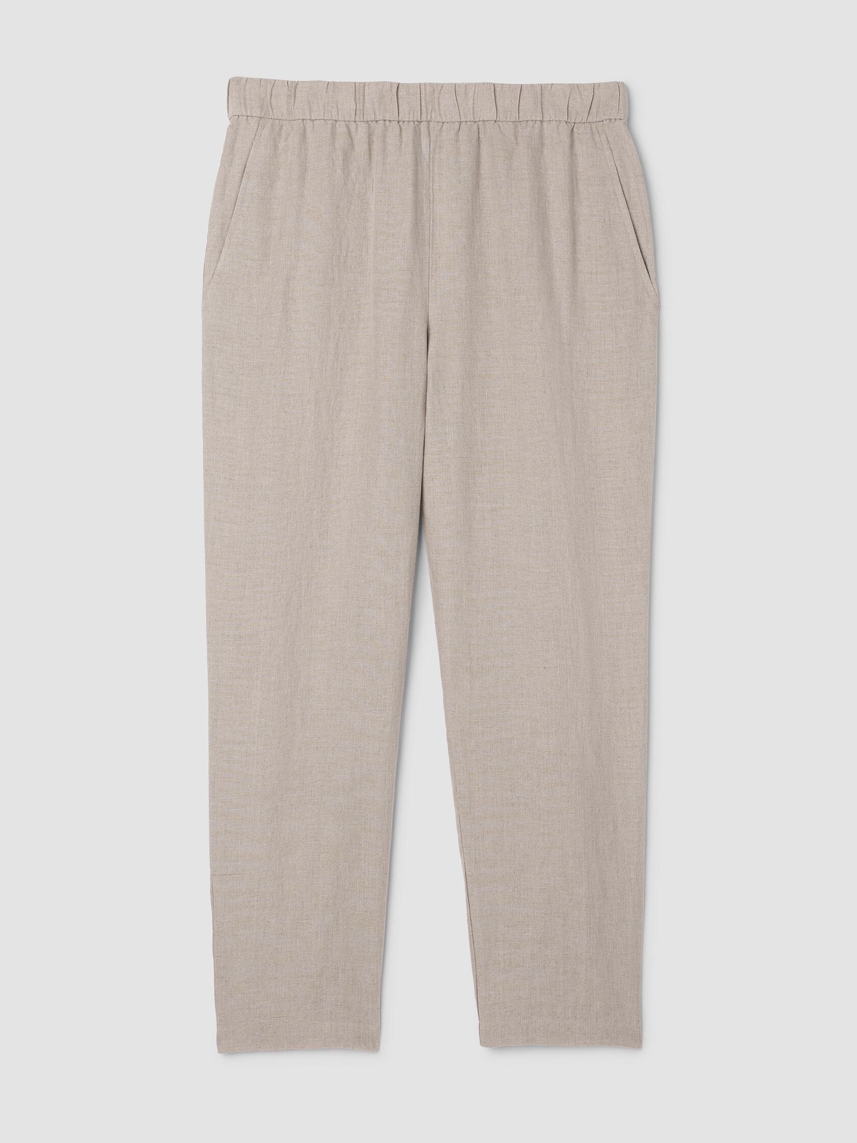 Organic Linen Tapered Pant