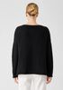 Peruvian Organic Cotton Crimp V-Neck Top