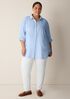 Organic Handkerchief Linen Classic Collar Shirt