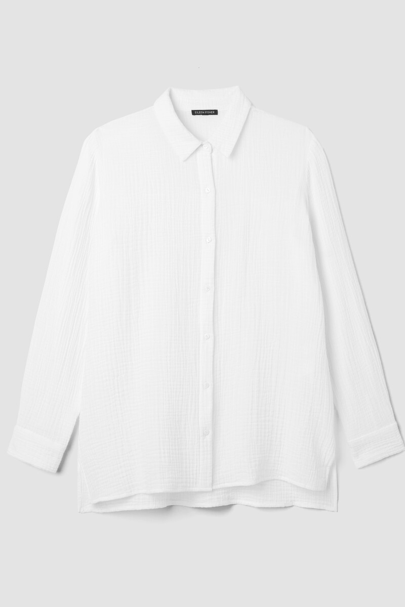 Organic Cotton Lofty Gauze Classic Collar Shirt Organic Cotton Lofty Gauze Classic Collar Shirt