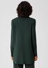 Fine Jersey Scrunch Neck Top