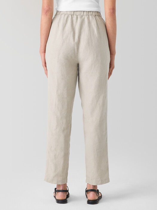 Organic Linen Tapered Pant