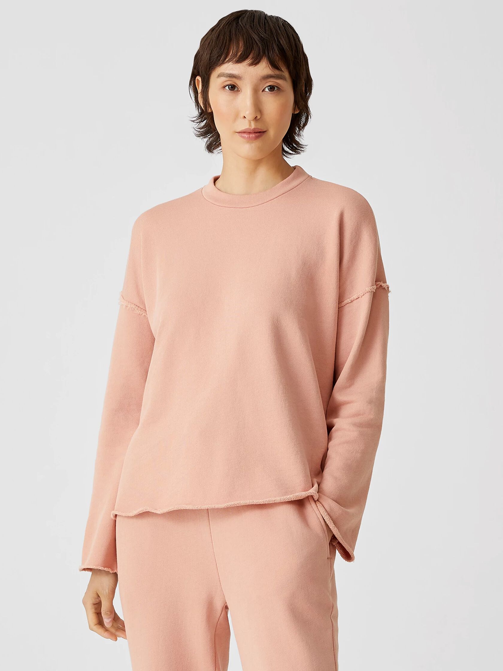 Organic Cotton French Terry Box-Top