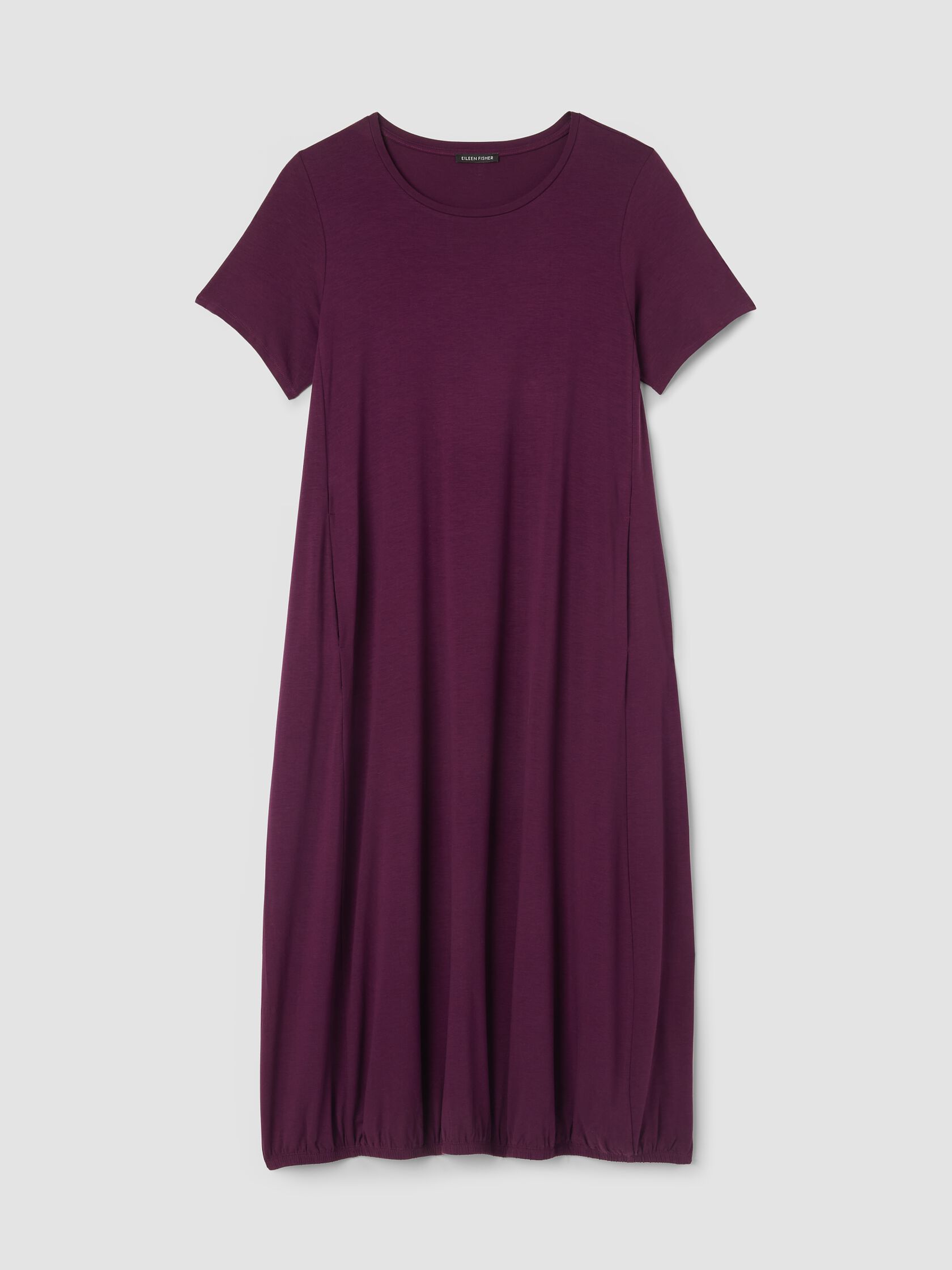 Fine Jersey Lantern Dress