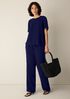Organic Cotton Doubleweave Round Neck Top