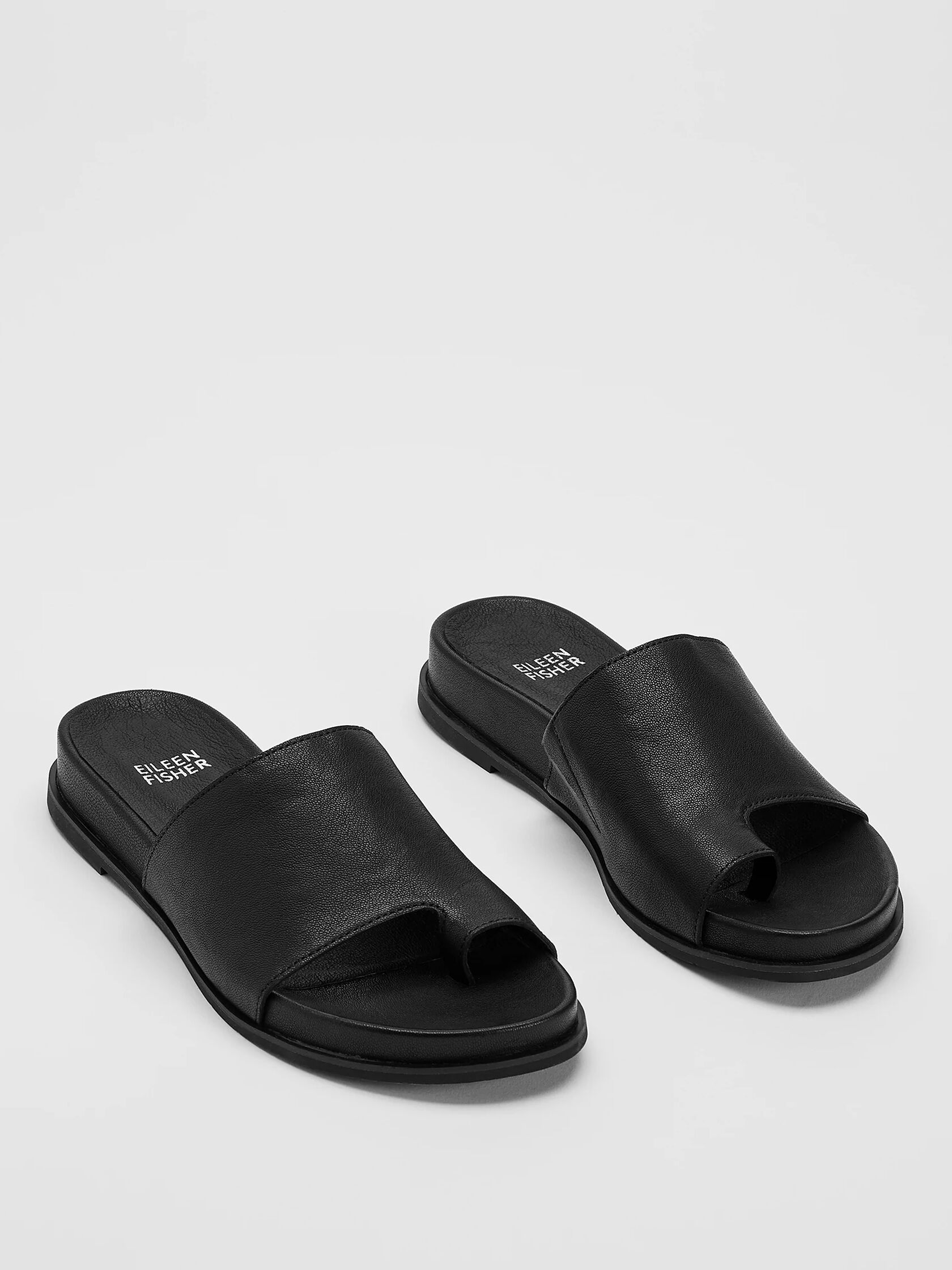 Digit Leather Slide Sandal