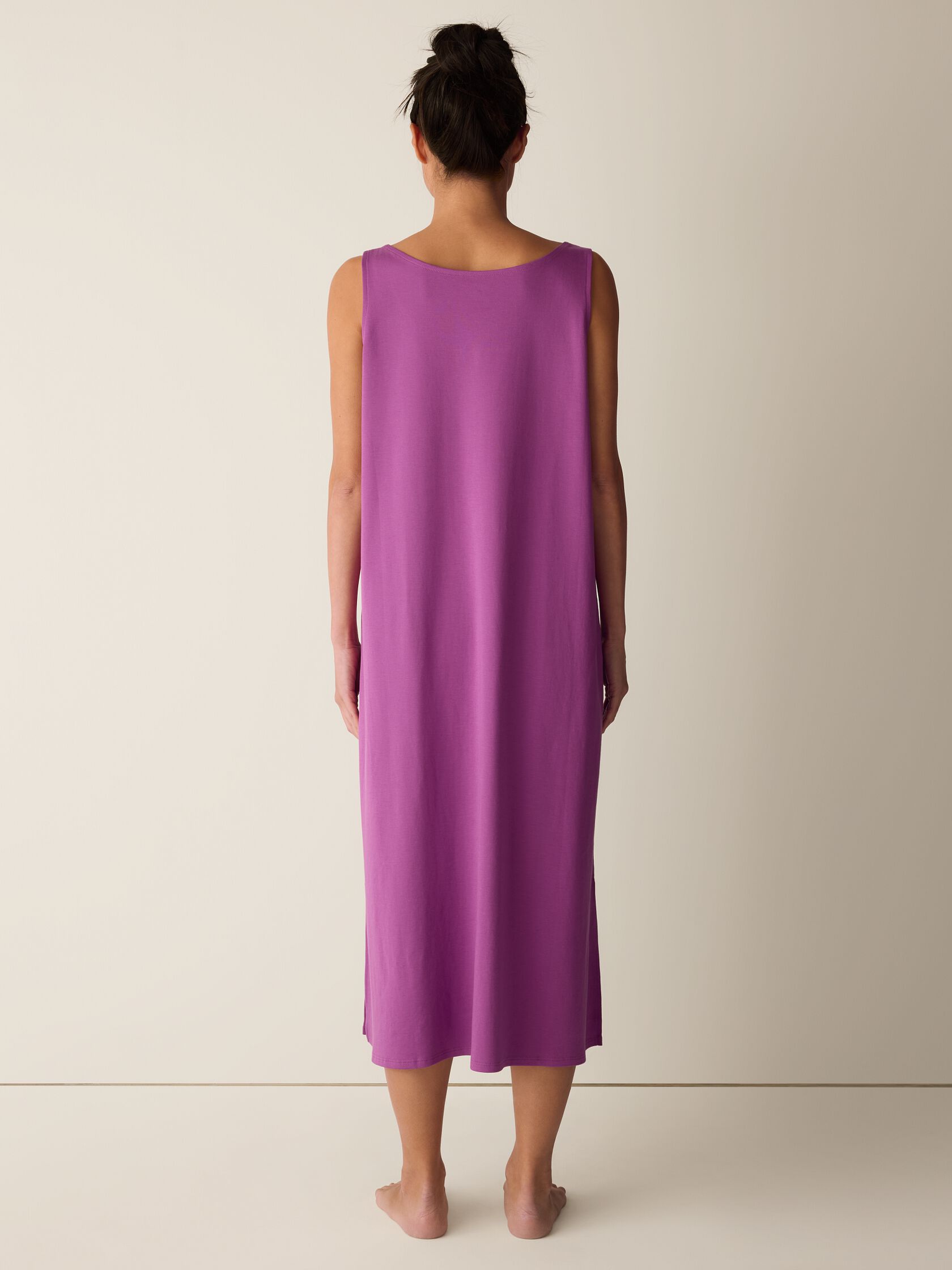Organic Cotton Interlock Tank Sleep Dress