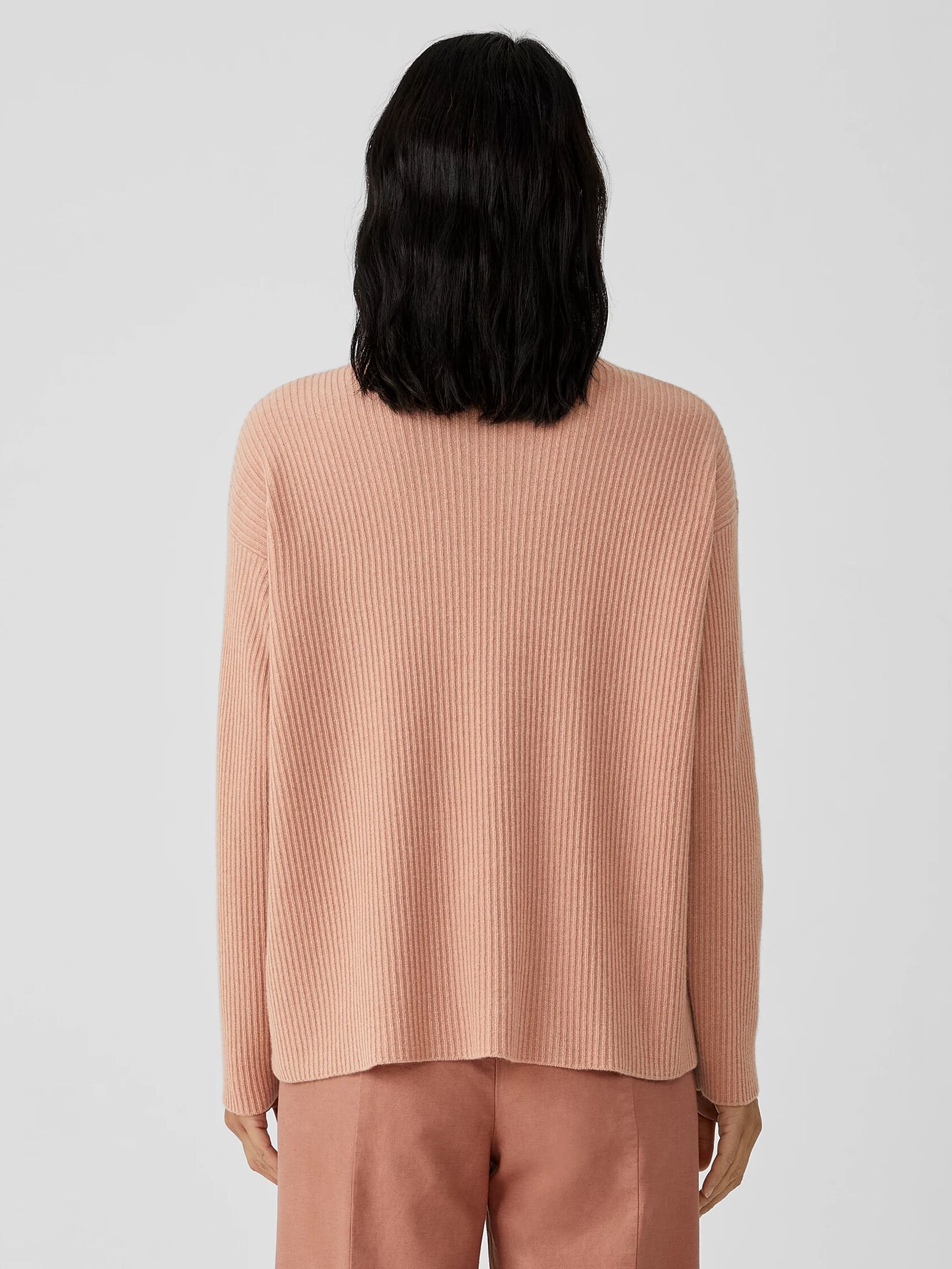 Italian Cashmere Funnel Neck Top