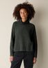 Organic Cotton Chenille Turtleneck Top