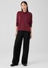 Italian Cashmere Turtleneck Top