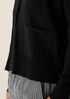 Organic Linen Cotton Slub Slouchy Cardigan