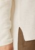 Organic Linen Cotton Crew Neck Box-Top