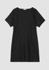 Organic Linen Ballet Neck Dress
