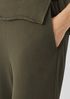 Lightweight Organic Cotton Terry Straight Pant