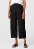 Washable Stretch Crepe Straight Pant
