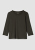 Organic Pima Cotton Jersey 3/4-Sleeve Tee