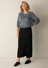 Washable Flex Ponte Straight Skirt