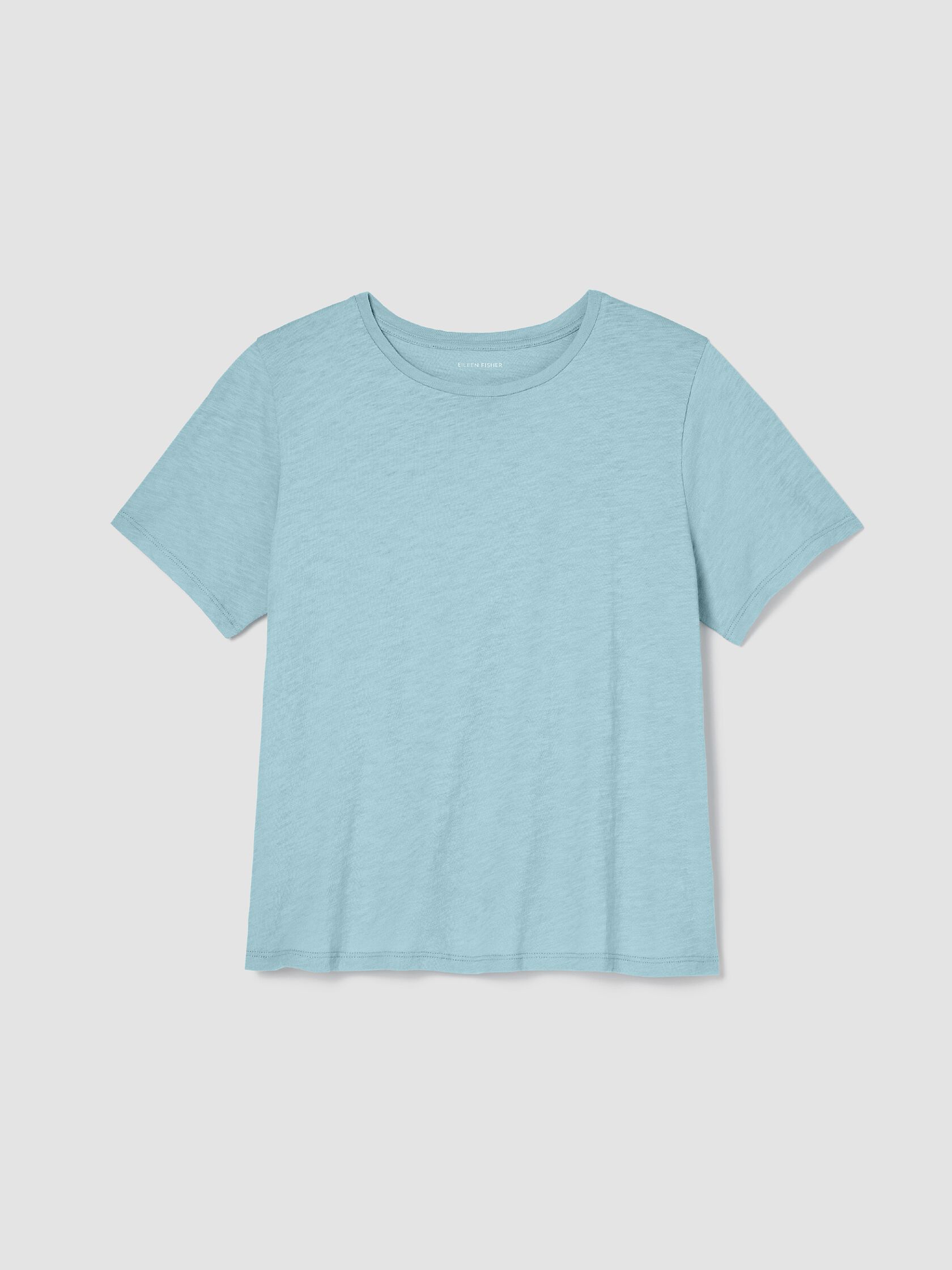 Organic Cotton Slubby Jersey Tee