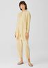 Organic Cotton Linen Slub Long Cardigan
