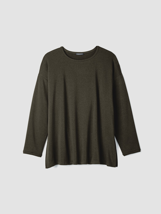 Cozy Brushed Terry Hug Long Box-Top