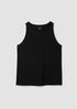 Pima Cotton Stretch Jersey Slim Tank