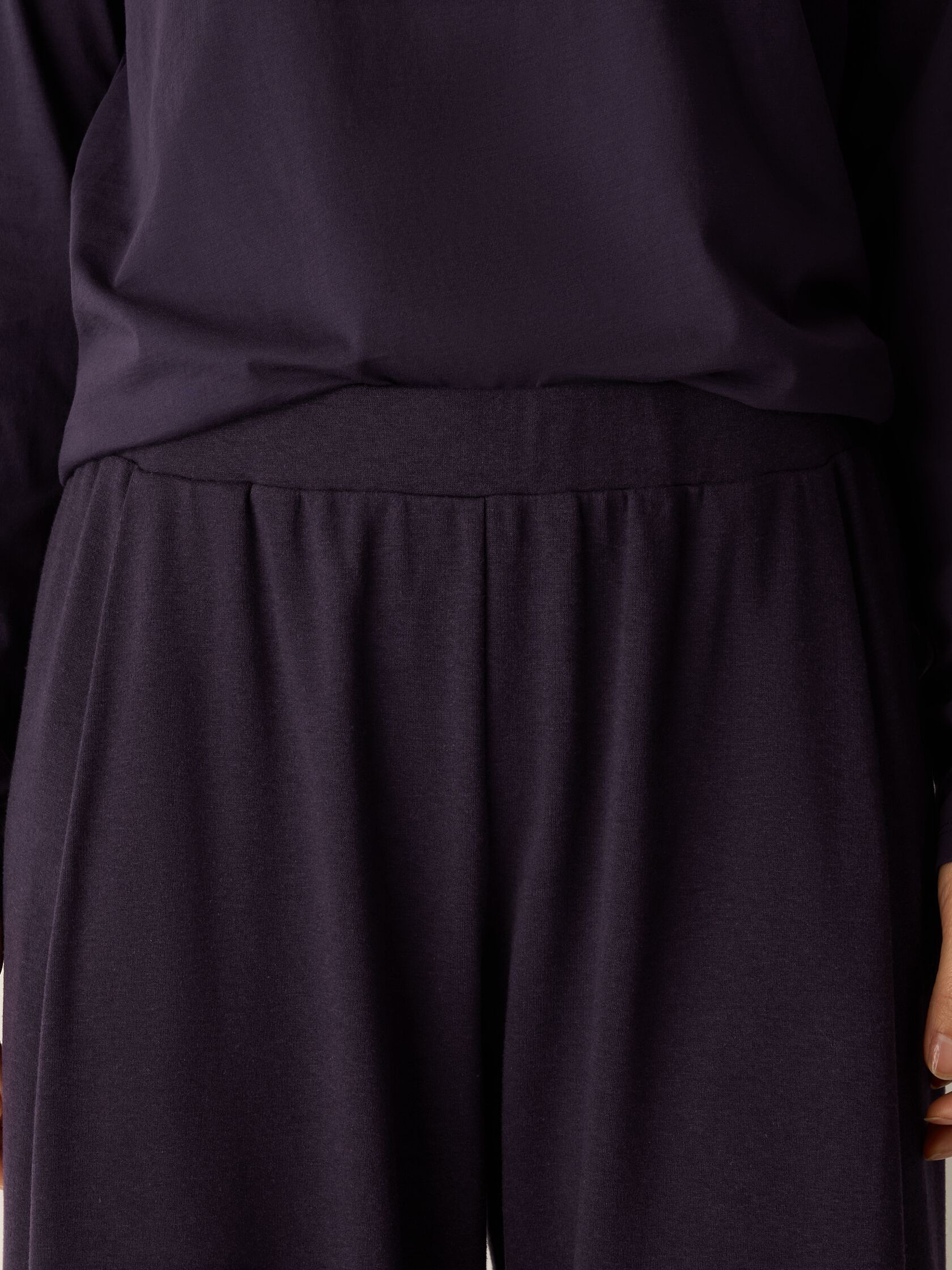 Cozy Brushed Terry Hug Straight Pant