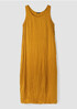 Crushed Cupro Scoop Neck Dress