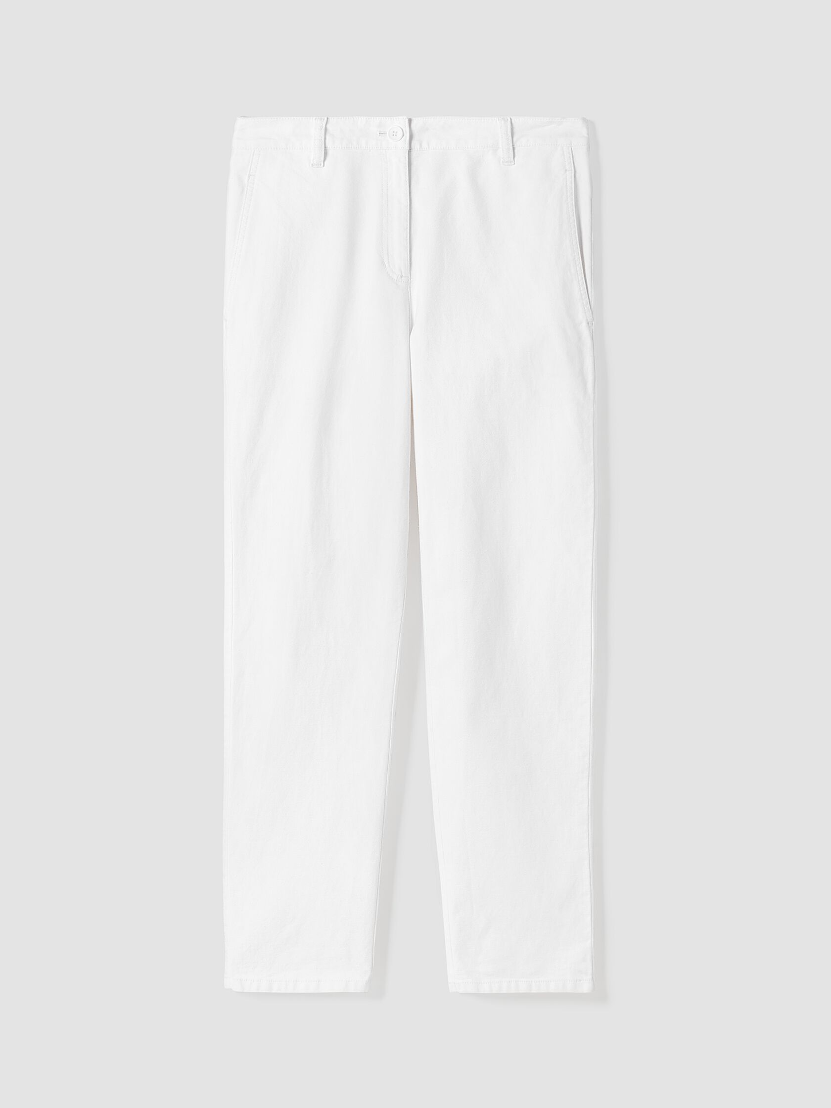 Cotton Hemp Stretch Tapered Pant