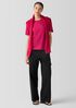 Organic Pima Cotton Jersey Round Neck Tee