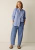 Cotton Stretch Denim Arch Pant