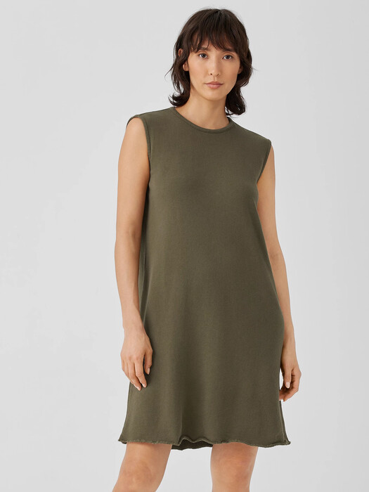 Lightweight Organic Cotton Terry Dress