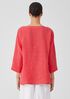 Garment-Dyed Handkerchief Linen Drawstring Top