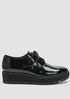 Eddy Patent Leather Platform Oxford